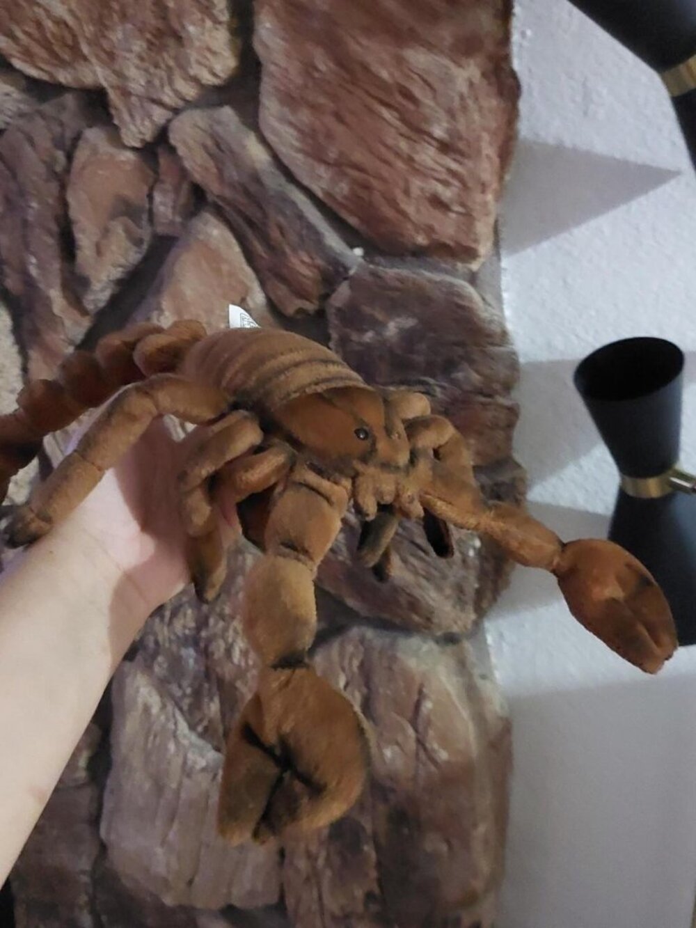 Fiesta Toy Scorpion 16" Plush Stuffed Animal Brown A01303 Poseable Tail